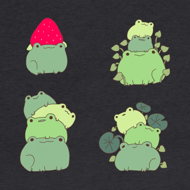 Frogs pack by Mayarart